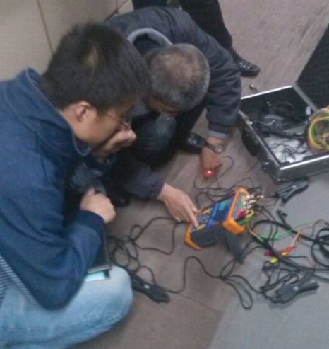 試驗現場(chǎng)